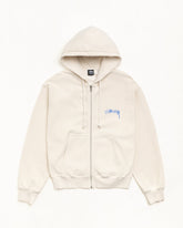 SKATE STACK ZIP HOODIE PIGMENT DYED