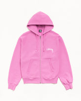 SKATE STACK ZIP HOODIE PIGMENT DYED