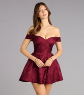 Winslow Off-The-Shoulder Skater Dress