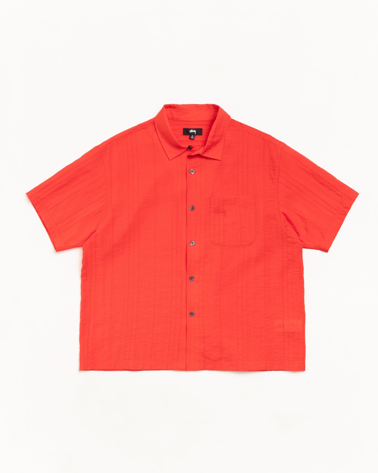 PLEATED TEXTURED SHIRT