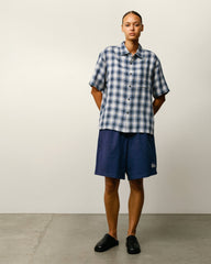 LIAM SS PLAID SHIRT