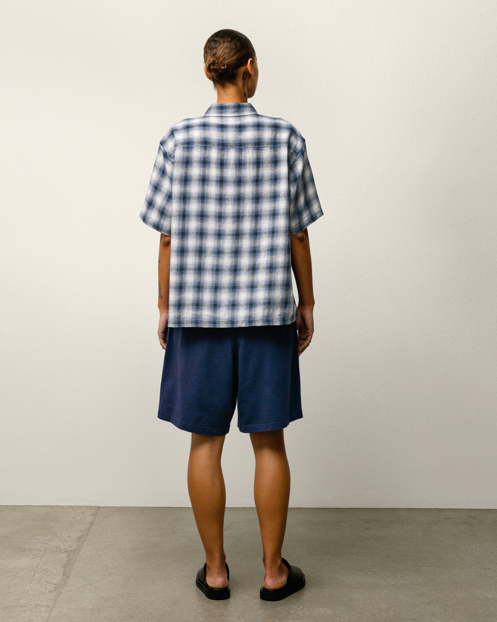 LIAM SS PLAID SHIRT