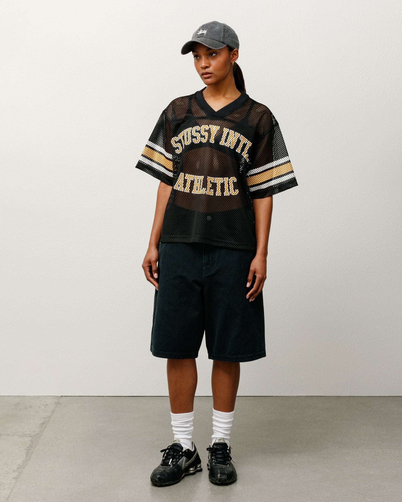 WASHED CANVAS WORK SHORT