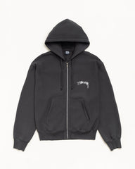 SKATE STACK ZIP HOODIE PIGMENT DYED