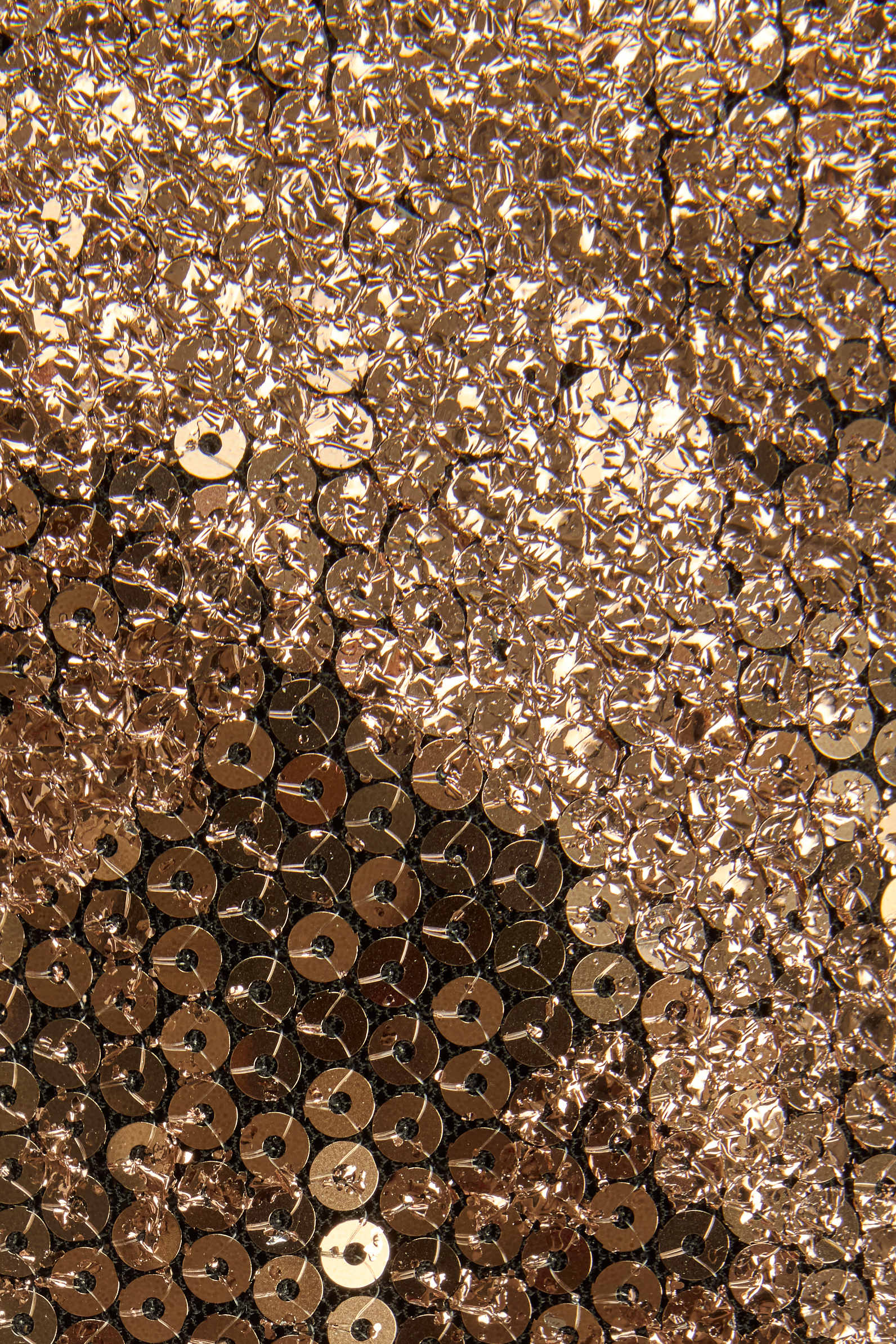 Celestina-Embellished Corset A-line Mini Dress in Black Gold Foil